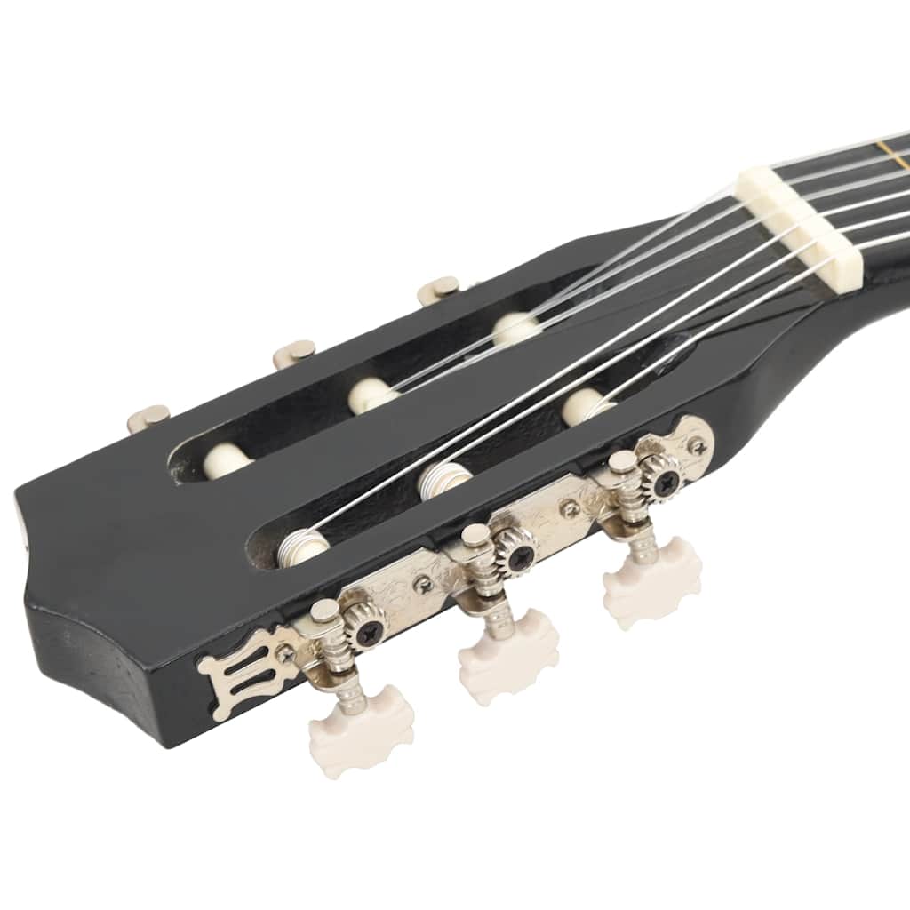 8-delige Gitaarset klassiek beginner 3/4 36&quot; zwart