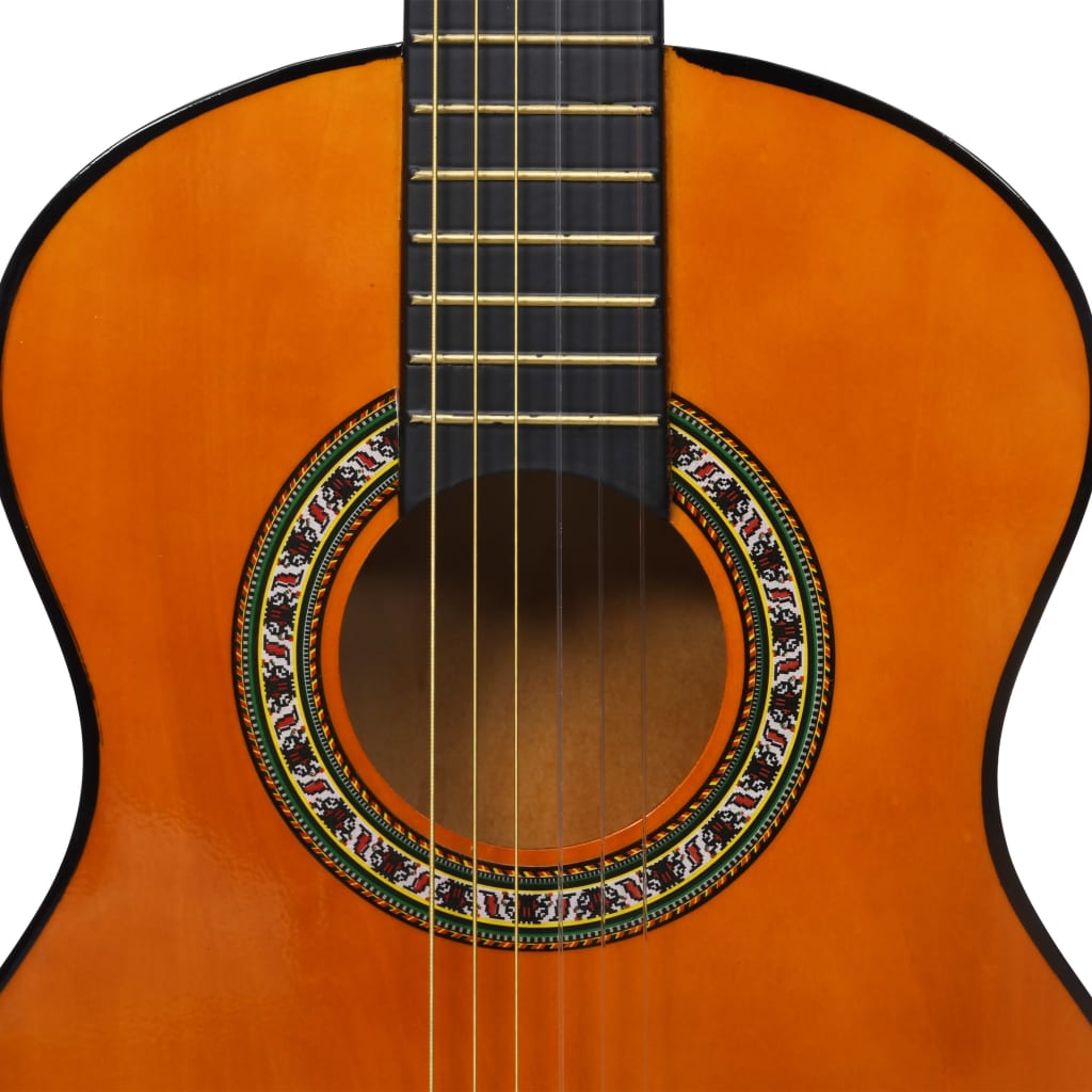 Gitaar Klassiek Beginner Kinderen 1/2 34&quot; Lindenhout Donkerbruin