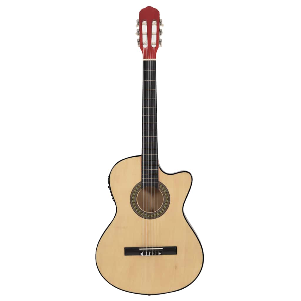 Gitaar cutaway met equalizer 6 snaren western klassiek