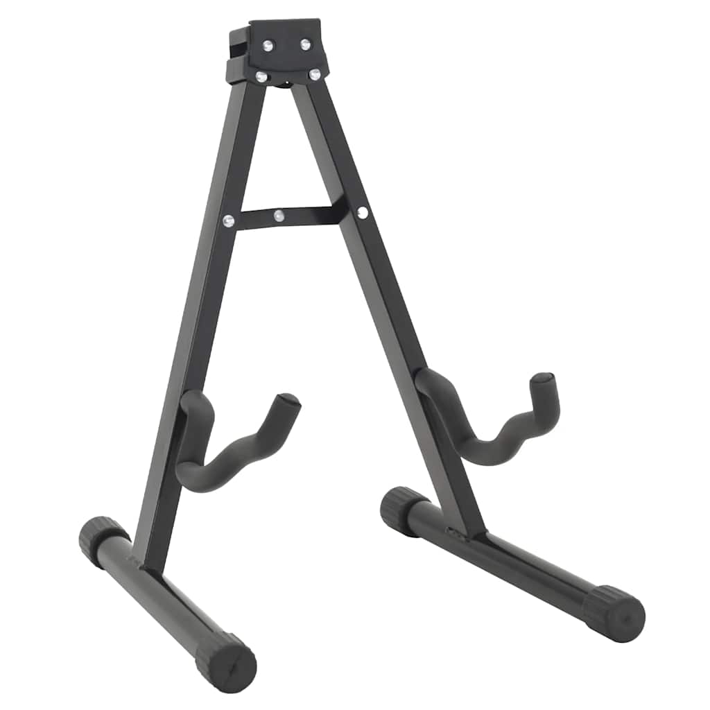 12-delige Gitaarset met equalizer en 6 snaren western zwart