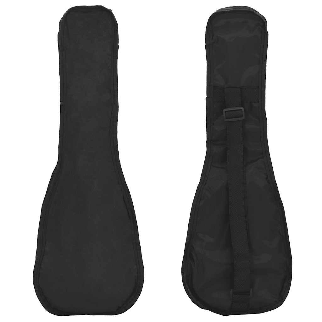 Ukuleleset met tas voor kinderen sopraan 23'' zwart