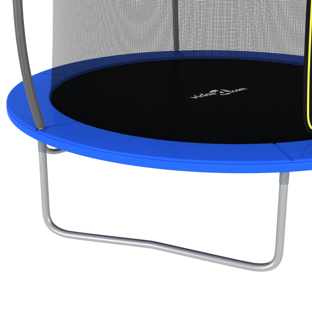 Trampolineset rond 100 kg 244x55 cm