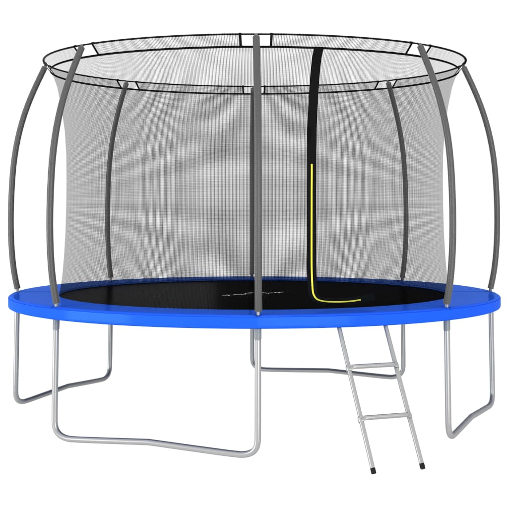 Trampolineset rond 150 kg 366x80 cm