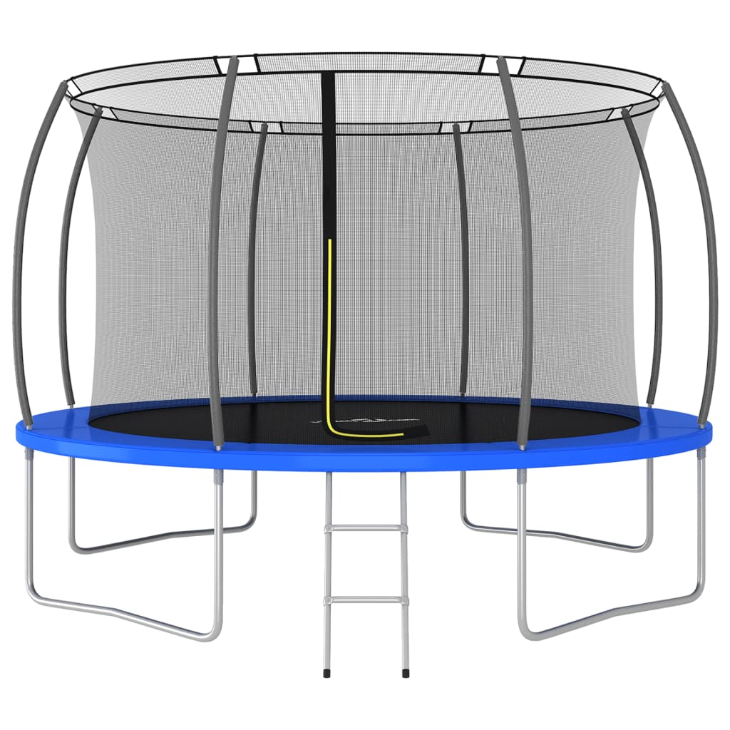 Trampolineset rond 150 kg 366x80 cm