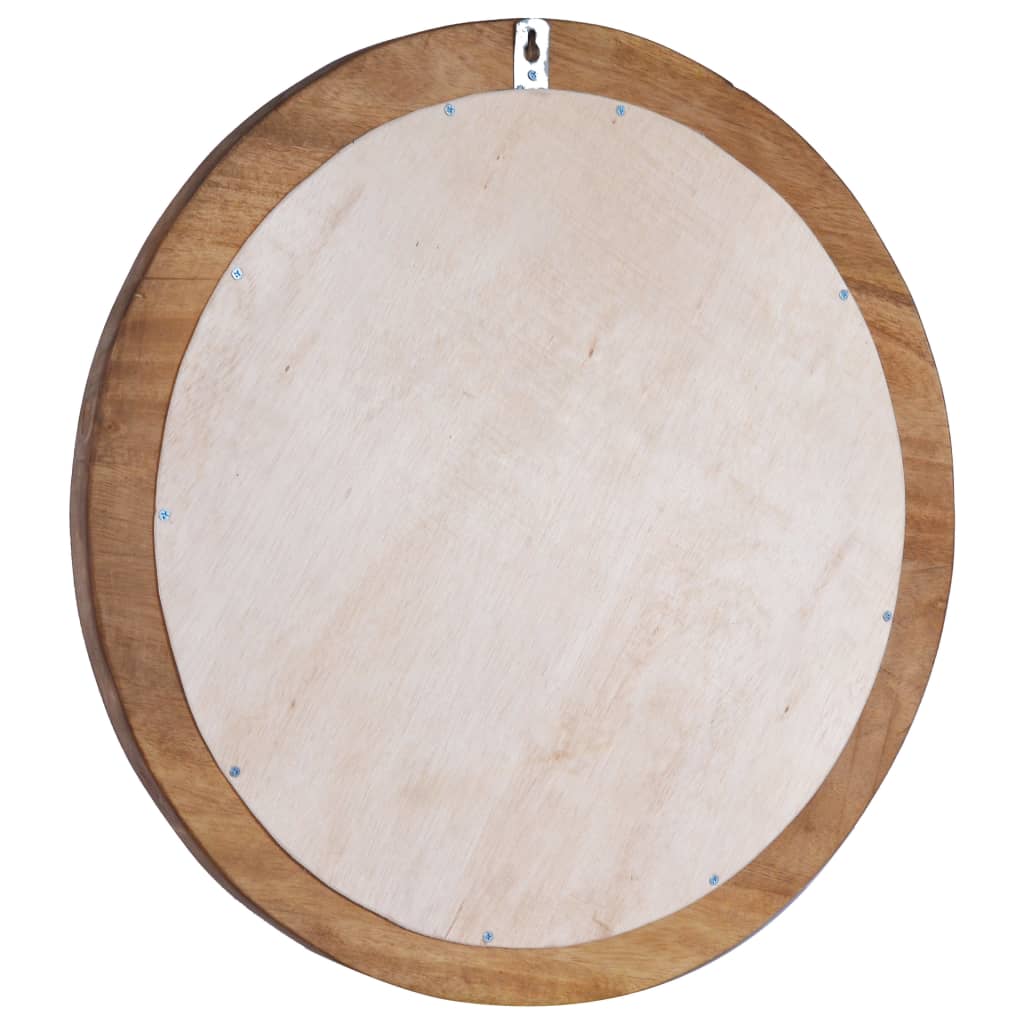 Wandspiegel Rond 60 Cm Teakhout 1 Φ 60 cm