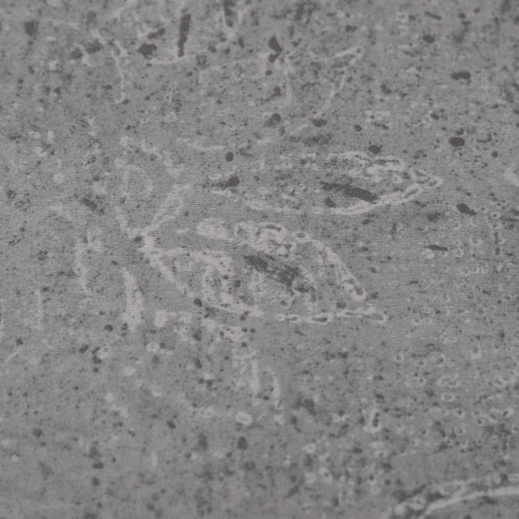 Vloerplanken niet-zelfklevend 5,26 m² 2 mm PVC cementbruin