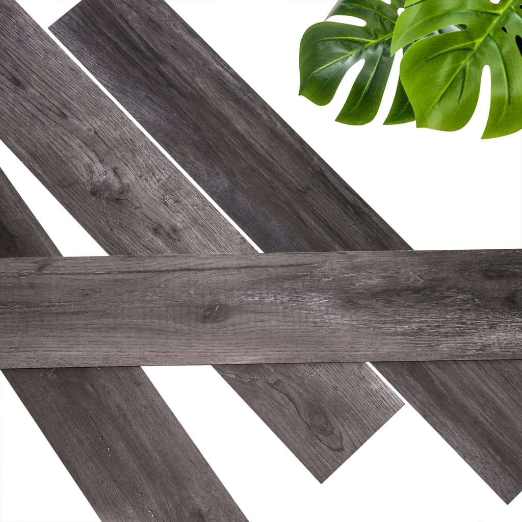 Planken hout-look schuurhout eiken houtskoolzwart