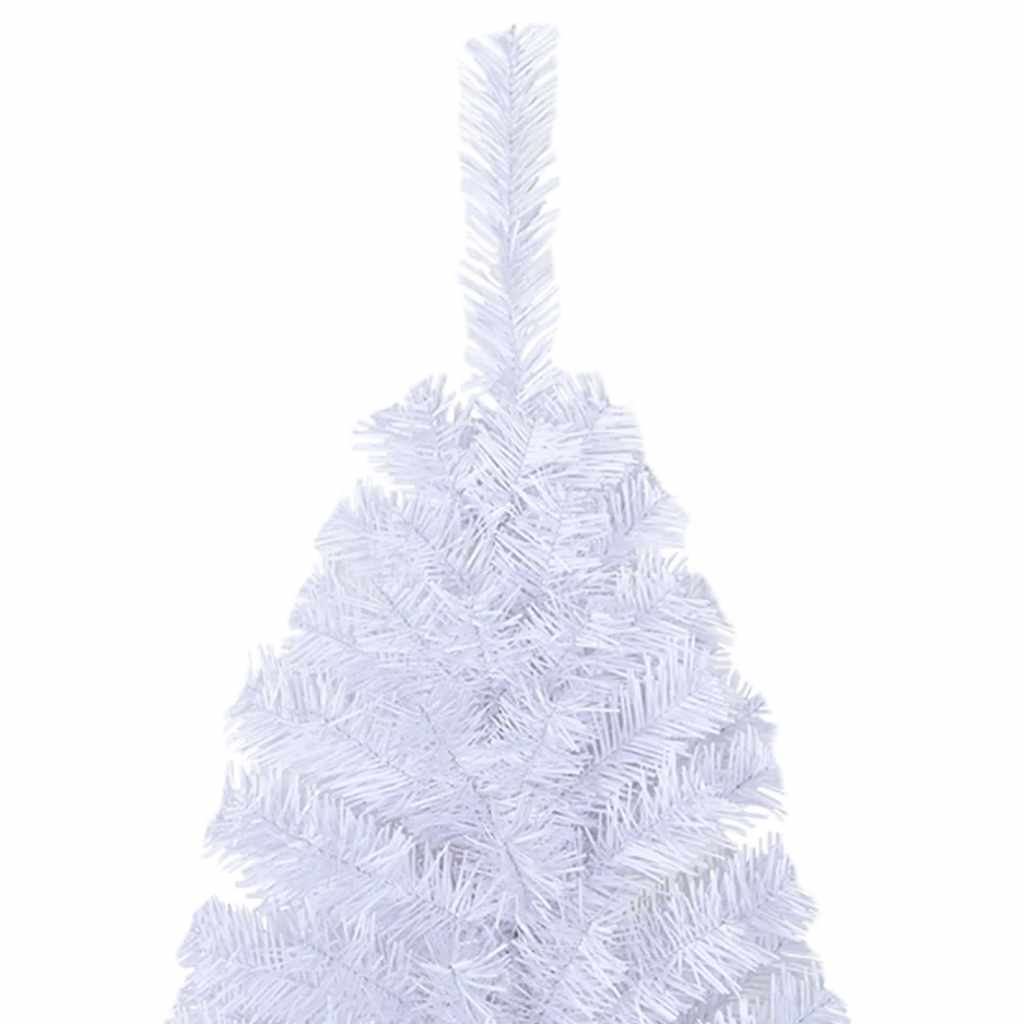 Kunstkerstboom met dikke takken 150 cm PVC wit