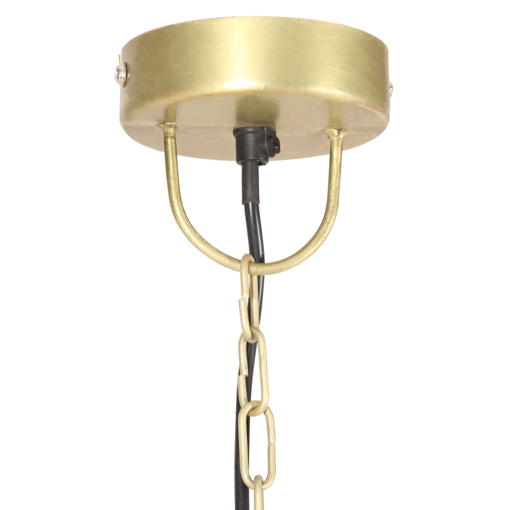 Hanglamp industrieel vintage rond 25 W E27 41 cm messingkleurig