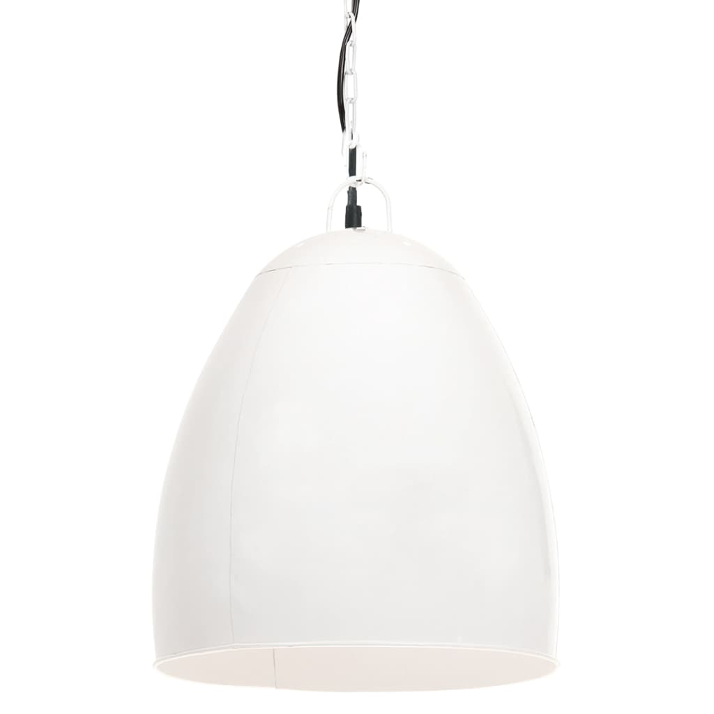 Hanglamp Industrieel Rond 25 W E27 42 Cm Wit 1 Ø 42 cm