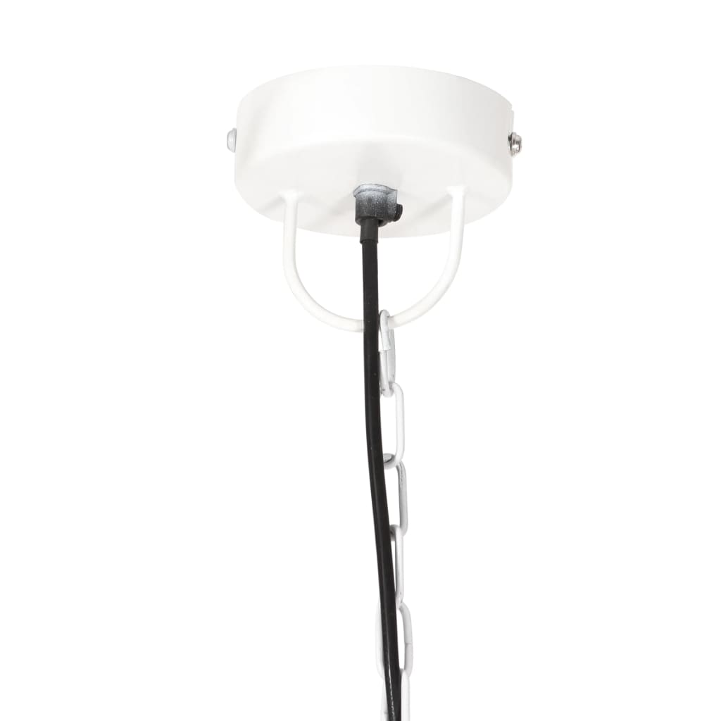 Hanglamp Industrieel Rond 25 W E27 42 Cm Wit 1 Ø 42 cm