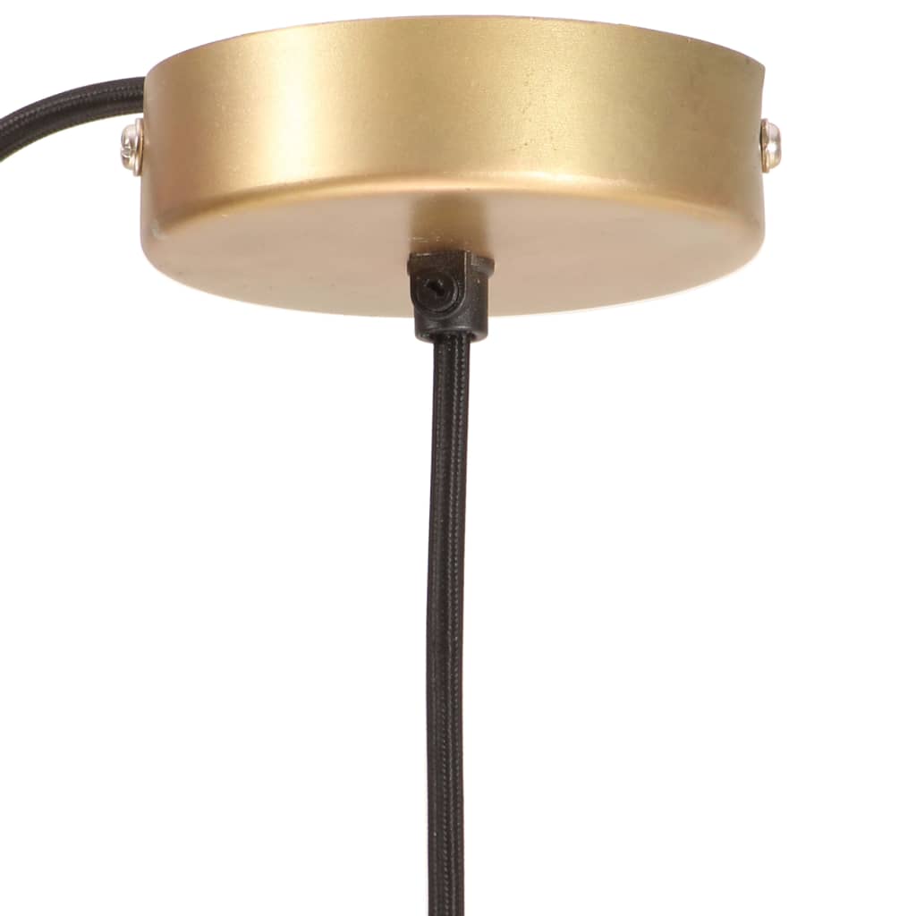 Hanglamp rond 25 W E27 17 cm messingkleurig