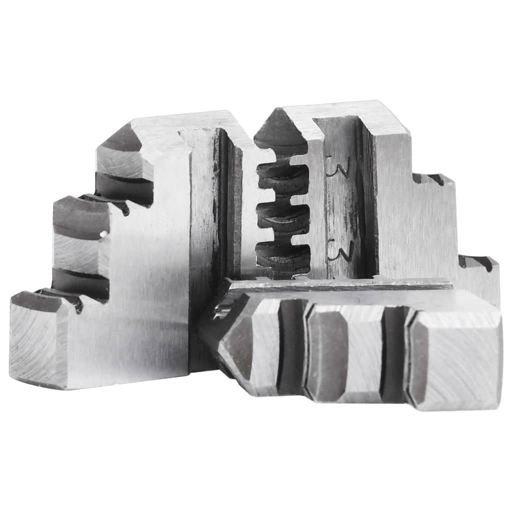 Klauwplaat met 3 bekken zelfcentrerend 80 mm staal