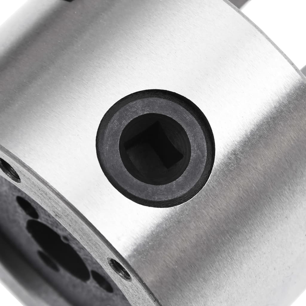 Klauwplaat met 3 bekken zelfcentrerend 80 mm staal