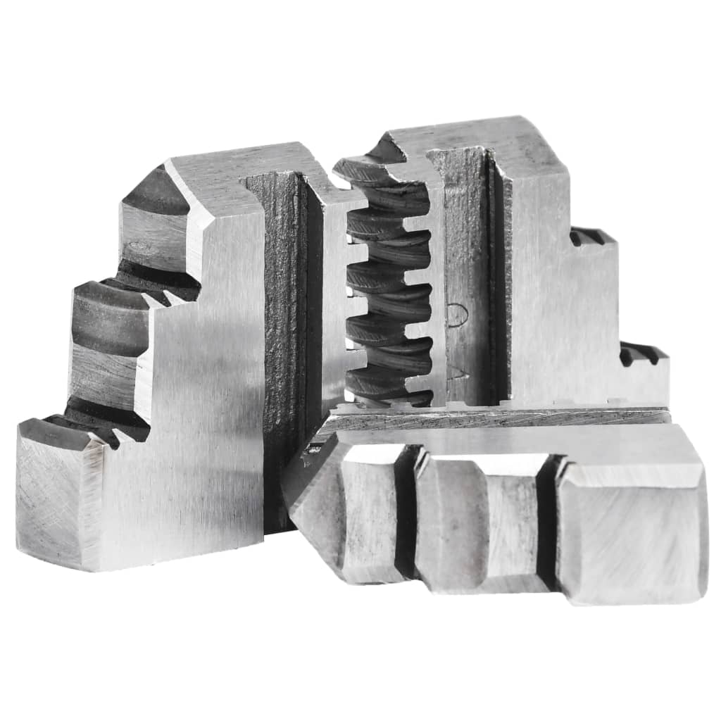 Klauwplaat met 3 bekken zelfcentrerend 100 mm staal