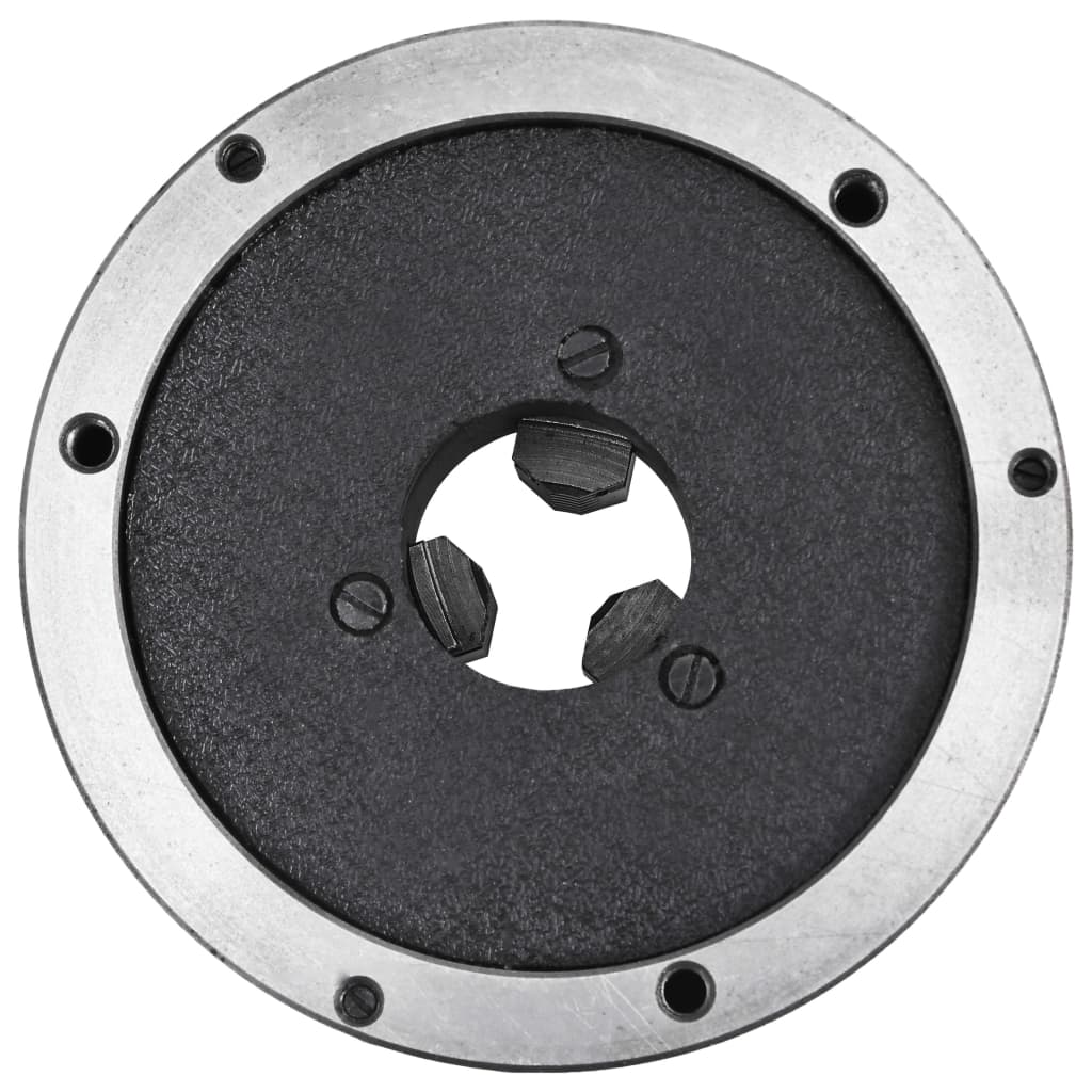 Klauwplaat met 3 bekken zelfcentrerend 160 mm staal