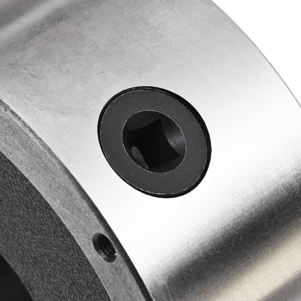 Klauwplaat met 3 bekken zelfcentrerend 160 mm staal