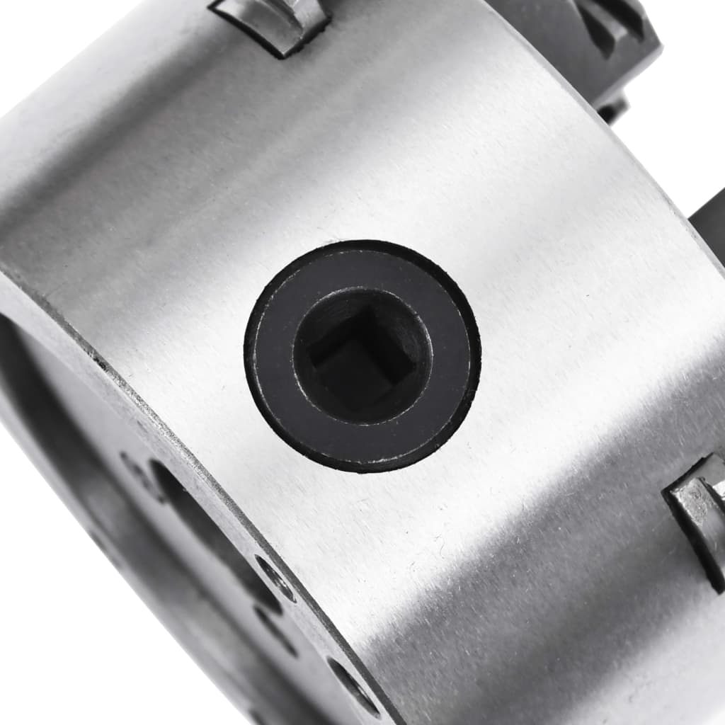 Klauwplaat met 4 bekken zelfcentrerend 100 mm staal