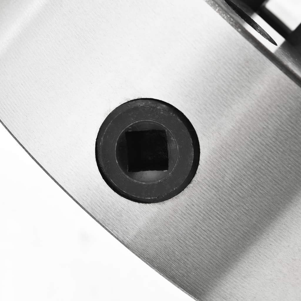 Klauwplaat met 4 bekken zelfcentrerend 160 mm staal