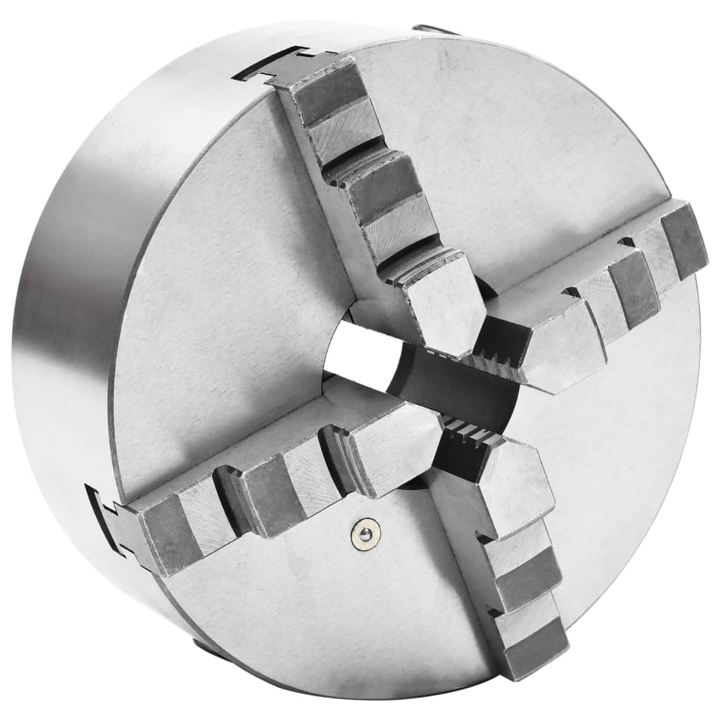 Klauwplaat met 4 bekken zelfcentrerend 200 mm staal