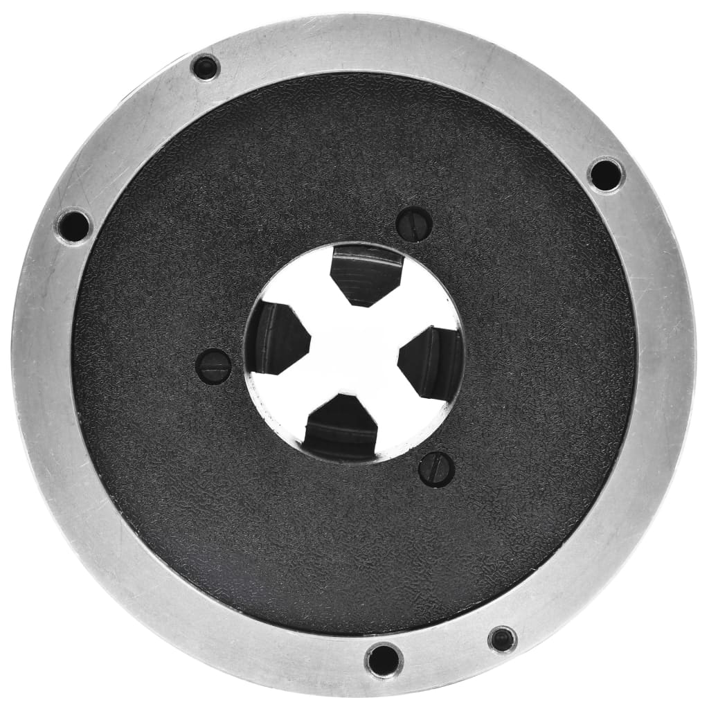 Klauwplaat met 4 bekken zelfcentrerend 200 mm staal