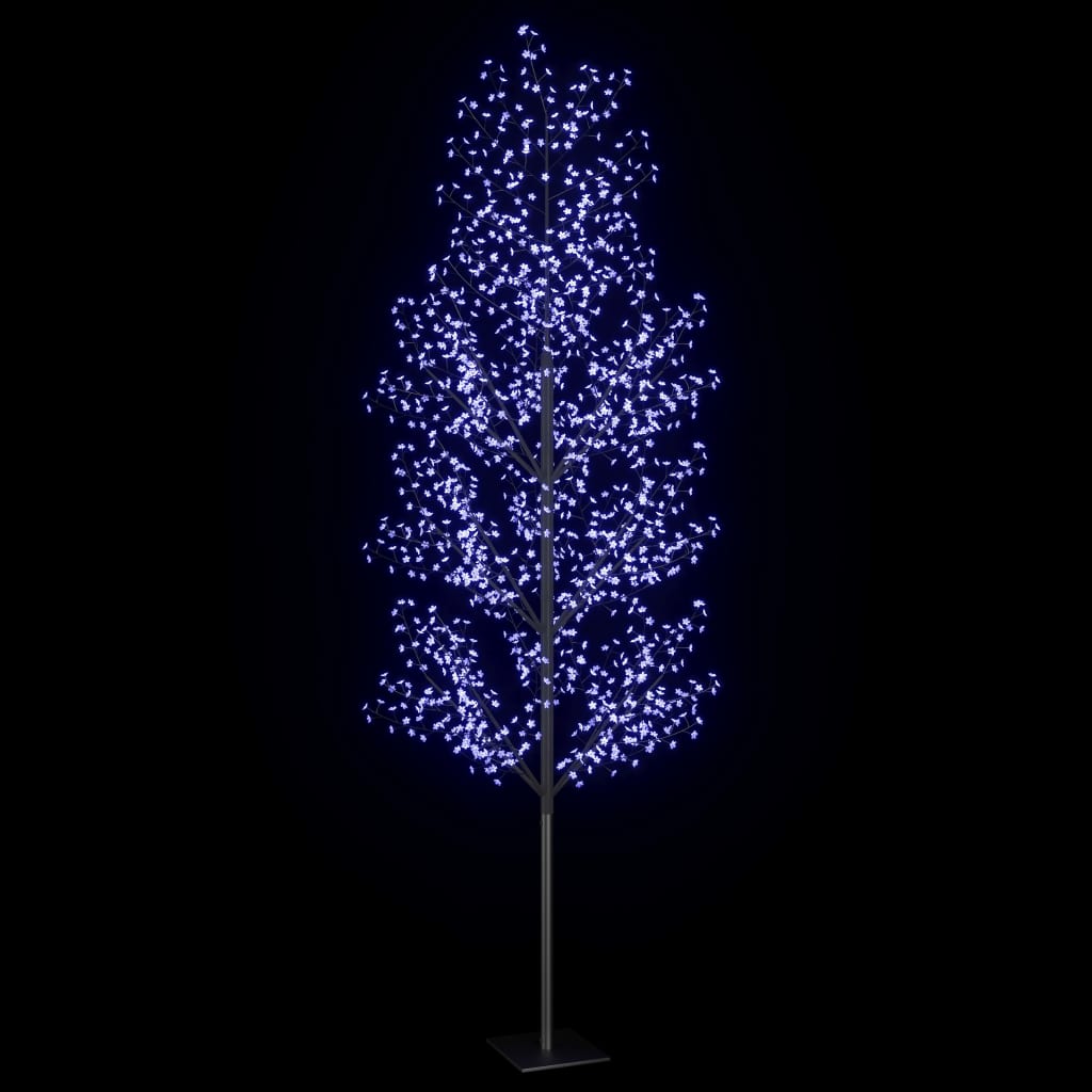 Kerstboom 1200 LED's blauw licht kersenbloesem 400 cm