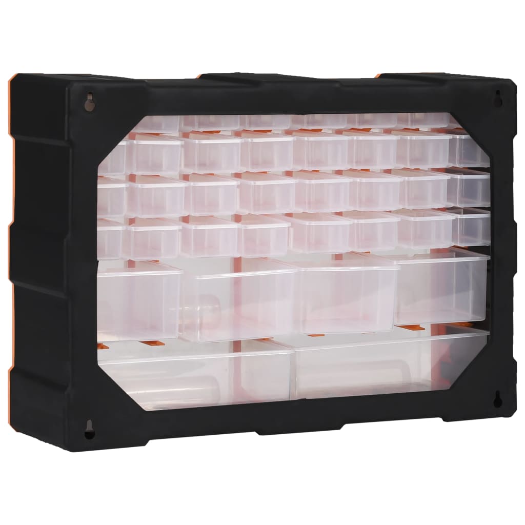 Organiser met 38 lades 52x16x37,5 cm