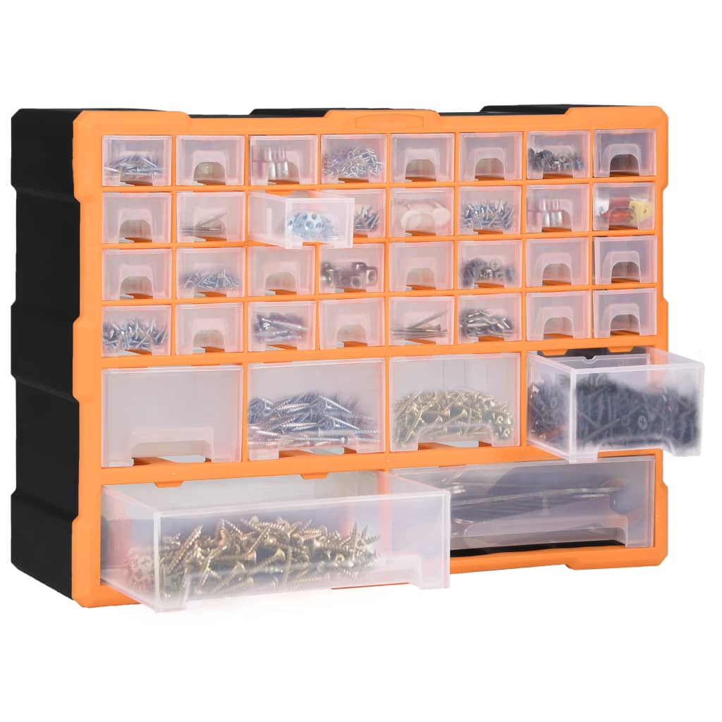 Organiser met 38 lades 52x16x37,5 cm