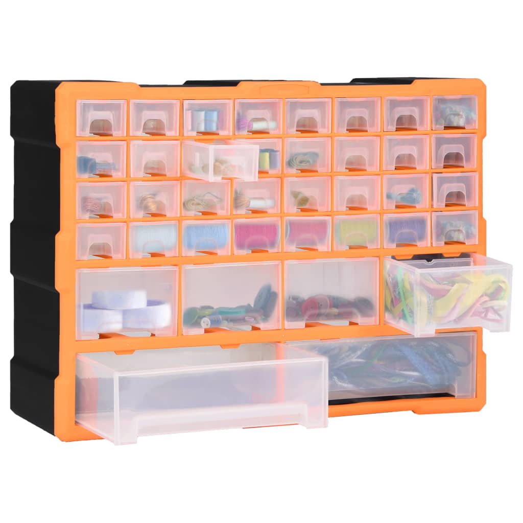Organiser met 38 lades 52x16x37,5 cm