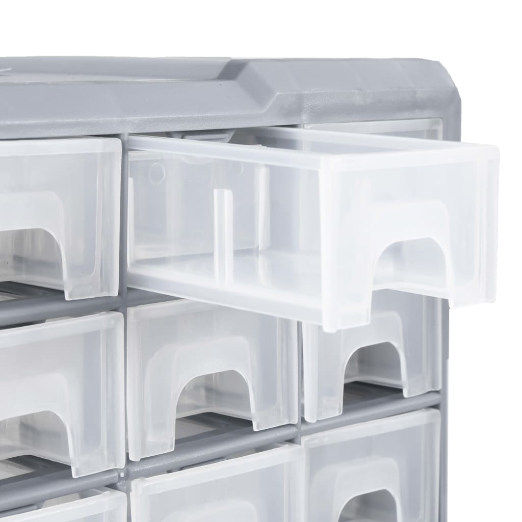 Organiser Met 52X6X37,5 Cm 64 lades Grijs