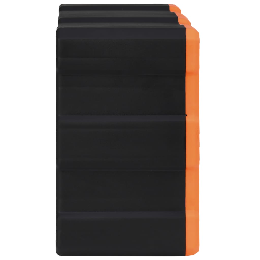 Organiser Met 49X6X25,5 Cm 22 lades Oranje en zwart