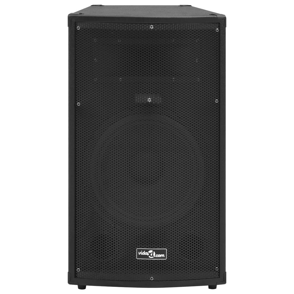 Hifi-podiumluidspreker passief 1000 W 37x37x64 cm zwart