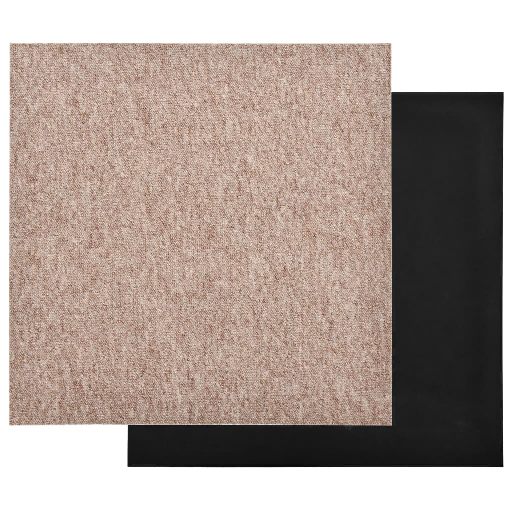 Tapijttegels 20 st 5 m² 50x50 cm beige