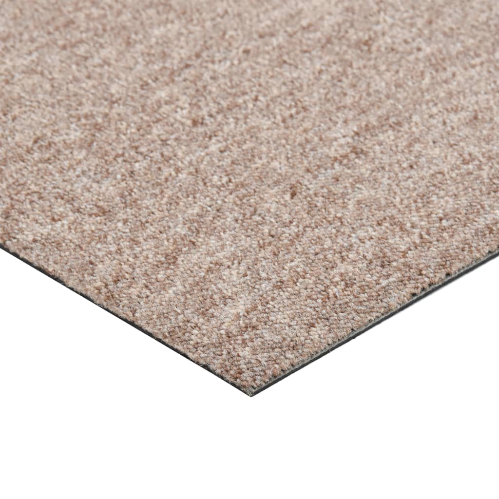 Tapijttegels 20 st 5 m² 50x50 cm beige