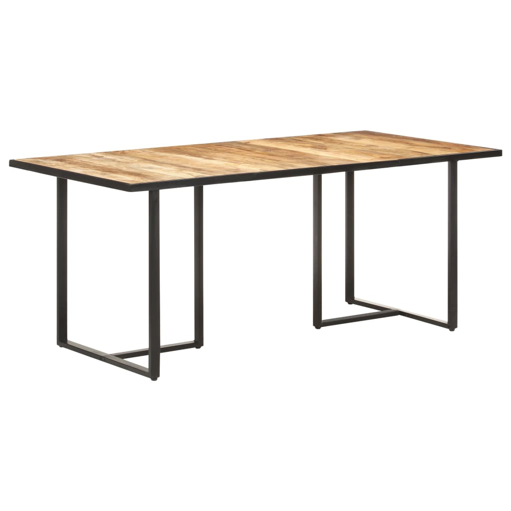 Eettafel 180 cm ruw mangohout