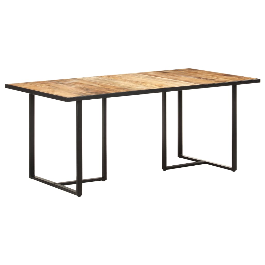 Eettafel 180 cm ruw mangohout