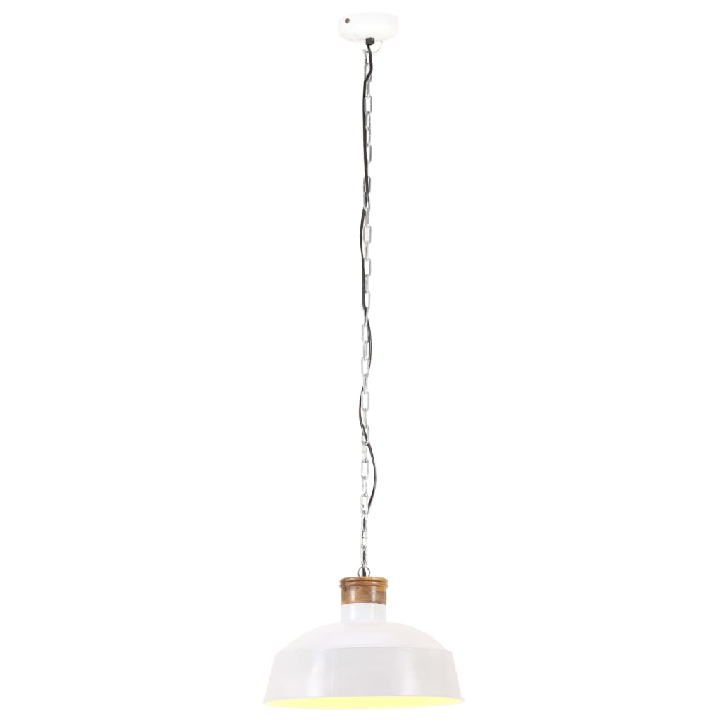 Hanglamp Industrieel E27 58 Cm Wit 1 Φ 58 cm