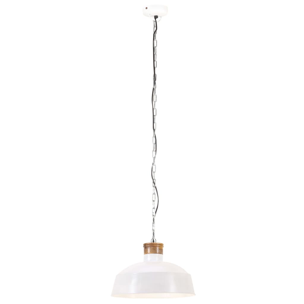 Hanglamp Industrieel E27 58 Cm Wit 1 Φ 58 cm