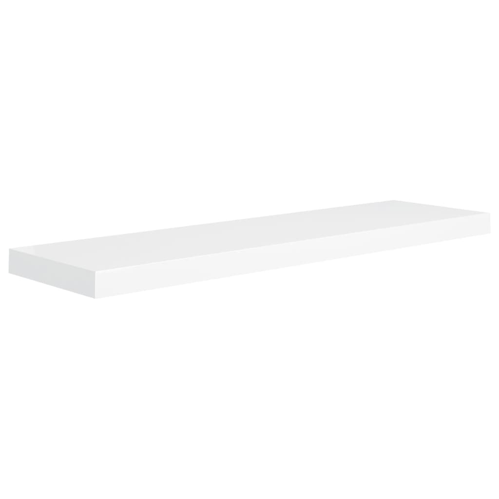 Wandschappen Zwevend 4 St 90X23,5X3,8 Cm Mdf Wit 90 x 23.5 x 3.8 cm