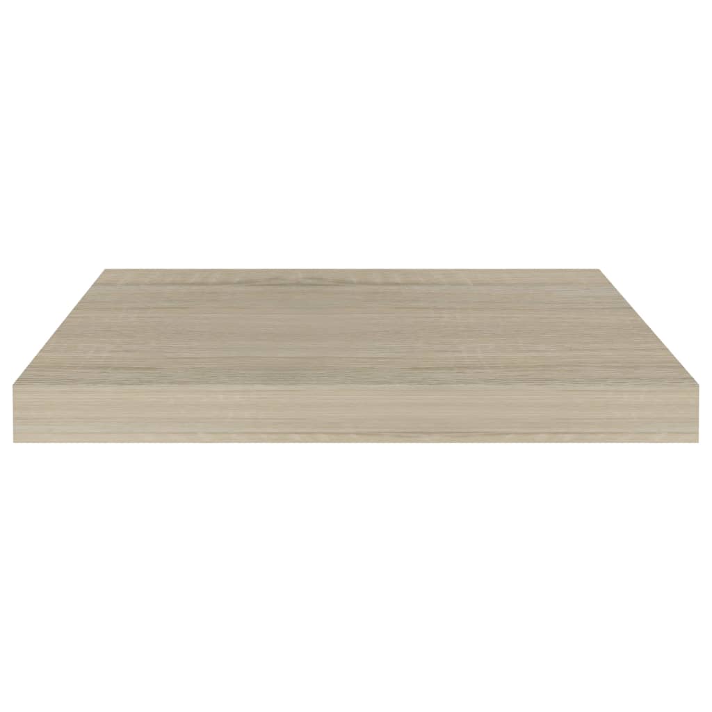 Wandschappen Zwevend 4 St 50X23X3,8 Cm Mdf Eikenkleurig 50 x 23 x 3.8 cm