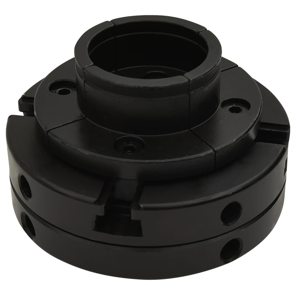 Houtklauwplaat 4 bekken met M33 verbinding 100 mm staal