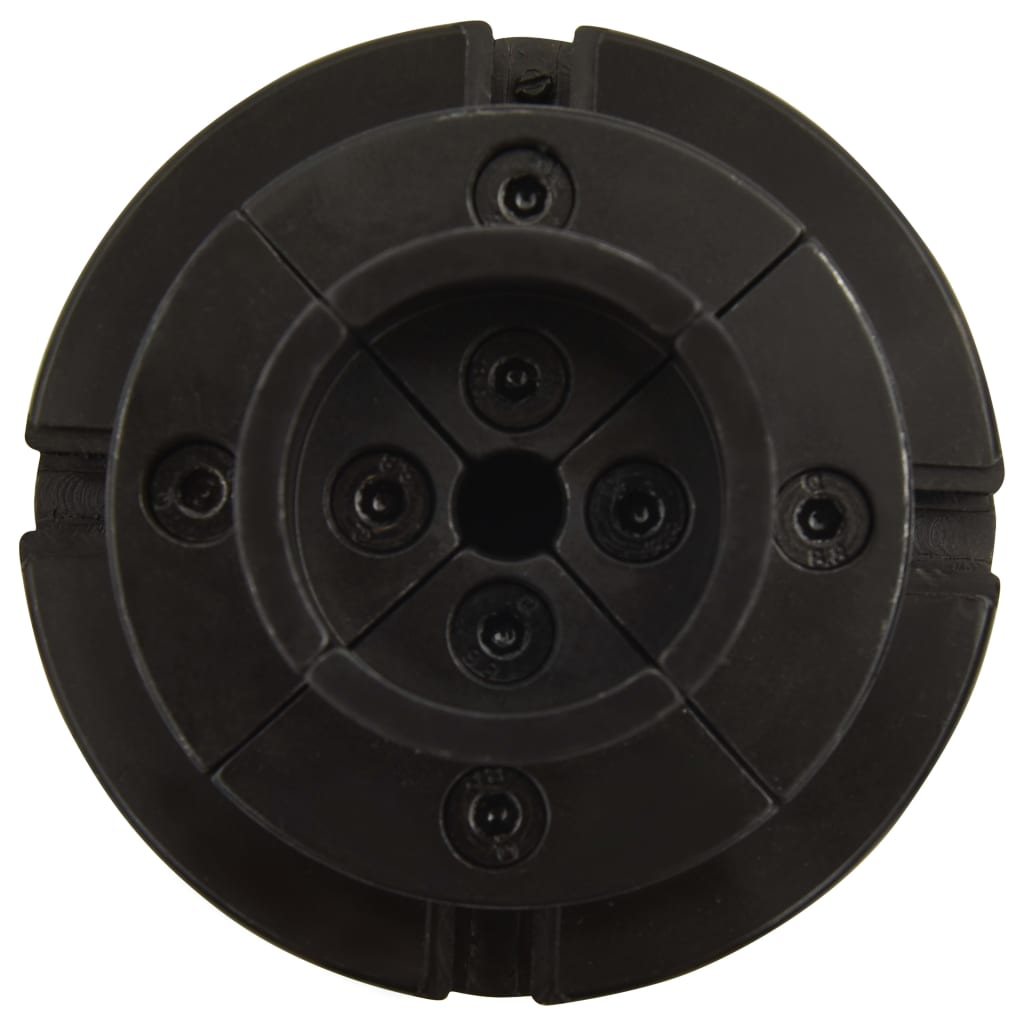 Houtklauwplaat 4 bekken met M33 verbinding 100 mm staal