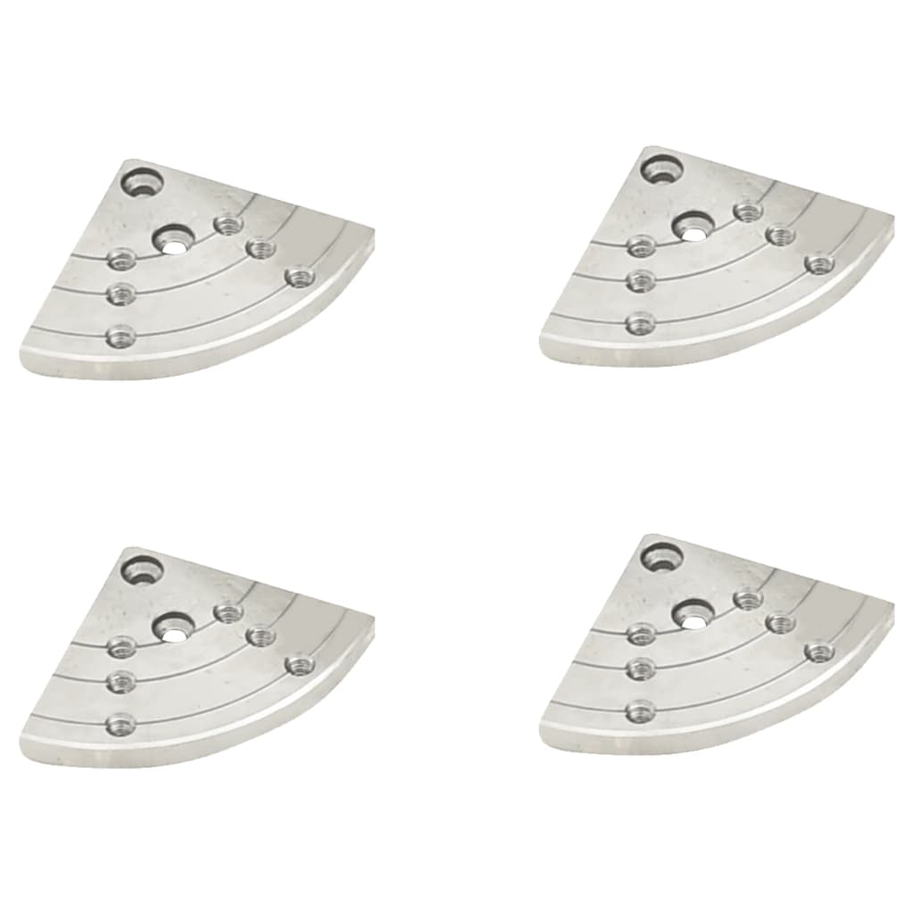 Houtklauwplatenset voor 3,75 inch zelfcentrerend staal