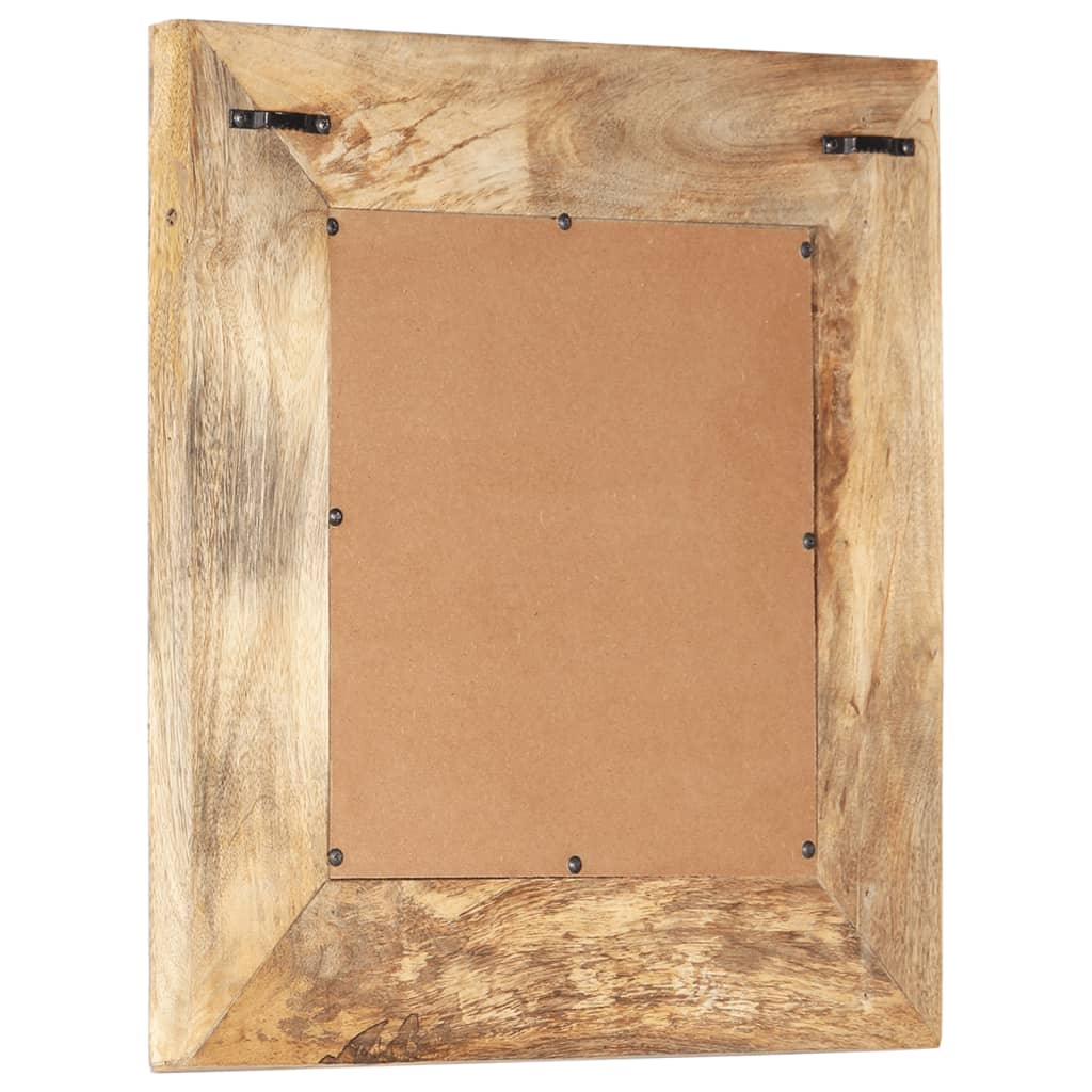 Spiegel Handgesneden 50X50X2,5 Cm Massief Mangohout 50 x 50 x 2.5 cm