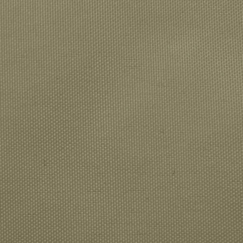 Zonnescherm Rechthoekig 2,5X5 M Oxford Stof Beige 2.5 x 5 m