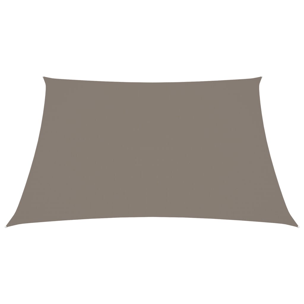 Zonnescherm Vierkant 3,6X3,6 M Oxford Stof 3.6 x 3.6 m Taupe