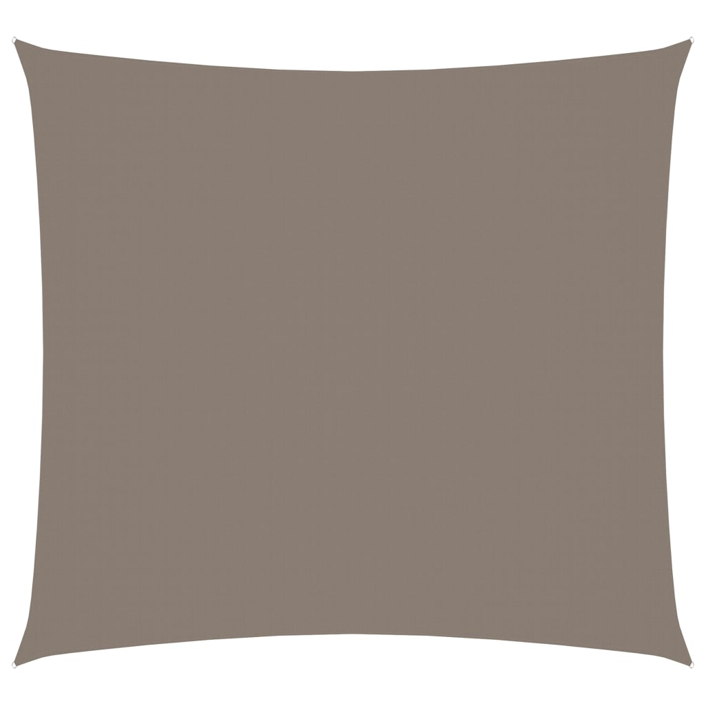 Zonnescherm Vierkant Oxford Stof 4 x 4 m Taupe