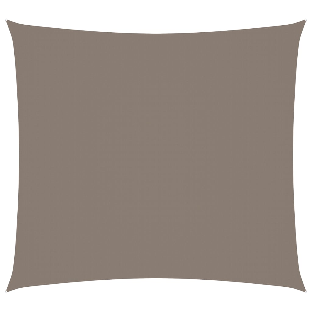 Zonnescherm Rechthoekig 2,5X3 M Oxford Stof Taupe 2.5 x 3 m