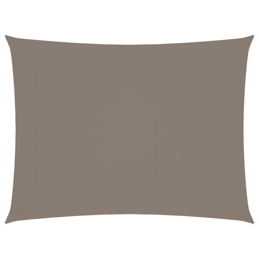 Zonnescherm Rechthoekig 2,5X3,5 M Oxford Stof Taupe 2.5 x 3.5 m