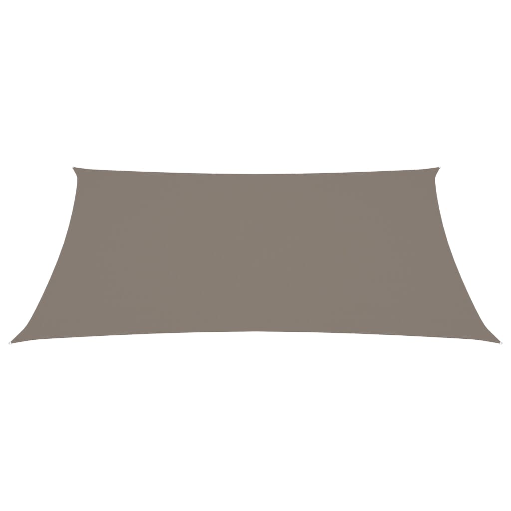 Zonnescherm Rechthoekig 2,5X3,5 M Oxford Stof Taupe 2.5 x 3.5 m